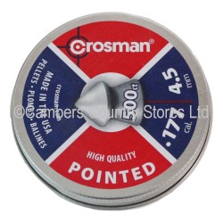 Crosman Pointed Air Rifle Pellets .177 x 500 Pack